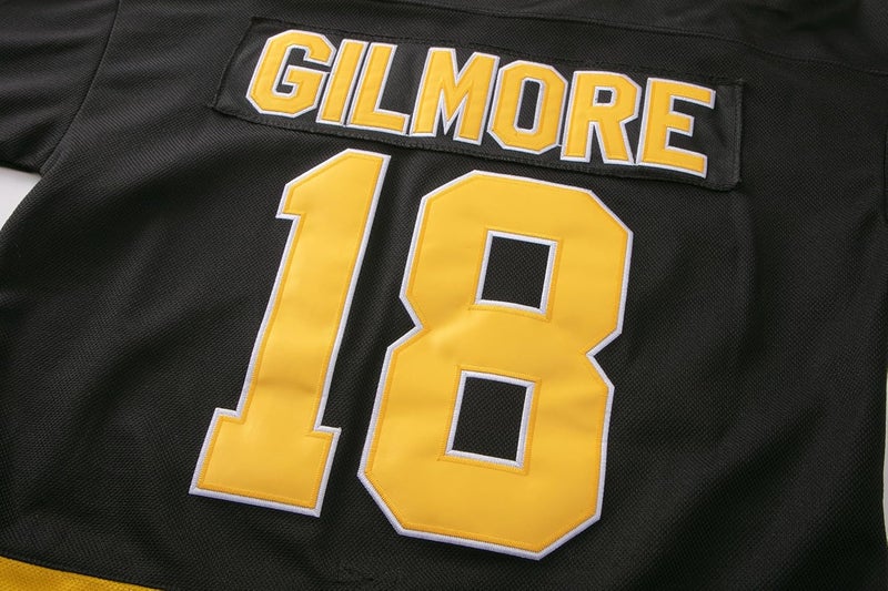 KOKJUX #18 Happy Gilmore Hockey Jersey for Men,Boston Adam Sandler Shirt 1996 Movie Ice Hockey Halloween Jersey Black S-XXXL - Image 4
